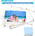 Acrylic 5X7 Clear Acrylic Picture Frames, Magnetic Picture Frames with Gift Box Package, Double Sided Acrylic Photo Frames Stand in Desk or Table, Pack of 2?Bonus Microfiber Cloth + 2 Pack Stand)