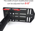 2PCS King Bed Headboard Attachment Bracket Modification Plate,Bed Frame Adapter Brackets,Headboard Brackets for Metal Bed Frame