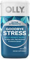 OLLY Ultra Strength Goodbye Stress Softgels, GABA, Ashwagandha, L-Theanine and Lemon Balm, Stress Relief Supplement - 60 Count