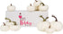 One Holiday Way 4.5-Inch Artificial White Pumpkins Wedding Decor Halloween Fall Table Decoration, 12 Piece Set - Autumn Harvest Rustic Country Farmhouse Decorative Tabletop Accents