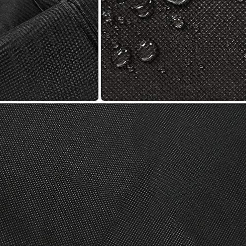 DIOMMELL 54" Garment Bag with Extra Large Pockets for Travel, Gusseted Suit Cover Mens Womens Foldable Hanging Bags for Clothes Shirts Dresses Coats