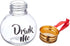 Gift Republic Festive Boozeballs, Medium, CLEAR