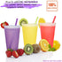 Color Changing Cups Tumblers with Lids Straws - 16oz Kids Tumblers Reusable Plastic Cold Cups for Adults