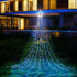 MUYUN Christmas String Lights 317 LED Star Waterfall Twinkle Fairy Lights for Christmas Decorations Party Wedding Indoor Outdoor Decorative Lights (White)