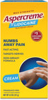 Aspercreme with Lidocaine Maximum Strength Pain Relief Cream, 4.7 oz.