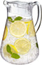 STORi Clear Plastic Pitcher with Removable Lid | BPA-Free and Shatter-proof | 64-ounce | Perfect for Everyday Use and Outdoor Entertaining | Fill with Lemonade, Iced-Tea, Juice, and More