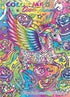Lisa Frank Coloring Book for Adults Relaxation Set ~ Advanced Lisa Frank Adult Coloring Book with 50 Bonus Stickers (Lisa Frank Bundle)
