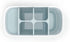 Joseph Joseph 70501 EasyStore Toothbrush Holder Bathroom Storage Organizer Caddy, Large, Blue