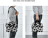 Lunch Bag for Kids Black And White Cow Print Insulated Cooler Lunch Box Large Capacity Lunch Organizer for Boys Girls