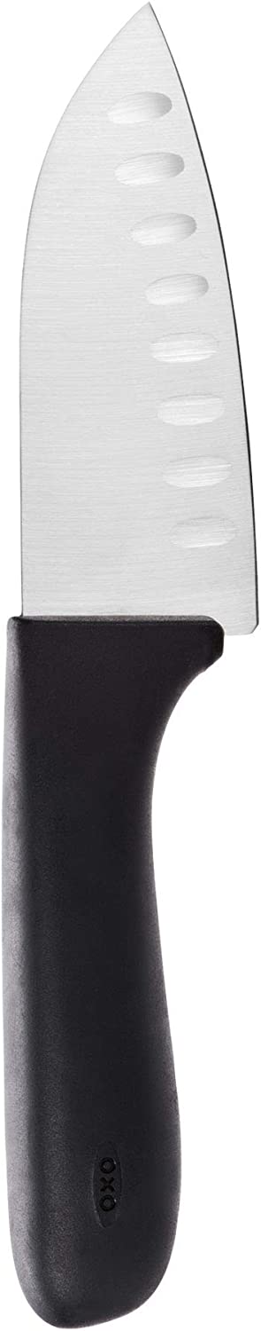 OXO Good Grips Mini Santoku Knife,Black/Silver,Small
