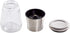 Slat and Pepper Grinder Set of 2 with Stainless Steel Holder, Adjustable Coarseness, Premium Stainless Steel and Glass body Spice Mill, Salt and Pepper Shaker