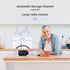 Alarm Clock Projection Clock Digital with Power Adapter and Brightness Adjustment for Home and Bedroom Blue