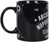 Mug - Ceramic Tea/Coffee - Talking/Ouija Board Mug - Black Gothic Wicca Witchcraft Design - Spirit Board