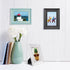 LaVie Home 4x6 Picture Frames (3 Pack, Assorted Colors) Rustic Wood Grain Photo Frame Set with High Definition Glass for Wall Mount & Table Top Display