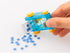 Midori Desktop Mini Cleaner and Dust Sweep, Blue Transparent (65613006)