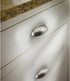 Franklin Brass Brushed Nickel Bin Cup Pull, Cabinet Handles and Drawer Pulls for Kitchen Cabinets and Dresser Drawers, 3 Inch (76mm), 10-Pack, P34702K-SN-B, Cabinet Hardware