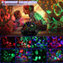 MINGKIDS Kids Night Light Dinosaur and Cars Projector 360 Degree Rotation - 4 LED Bulbs 9 Light Color Changing with USB Cable,Dinosaur Toys Gifts for Boys Girls