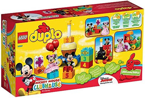 LEGO DUPLO l Disney Mickey Mouse Clubhouse Mickey & Minnie Birthday Parade 10597 Disney Toy (24 Pieces)