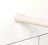 Zenna Home Adjustable Curtain Tension Shower Rod, 36"-60", Champagne