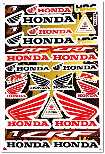 Dirt Bike MotoGP Motocross Motorcycles Bikes ATV Parts Race Accessories Sponsor Garage Toolbox Racing Motos Logo Helmet Sheet Grafitti Kit Pack 6 Vinyl Graphics Decal and Stickers Set D6722 Best4Buy