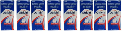 10 Packs Otrivin Adult Nasal Spray Clears Blocked Noses Fast Long 10ml