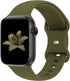 Distore Bands Compatible with Apple Watch 38mm 40mm 41mm 42mm 44mm 45mm, Soft Silicone Replacement Sport Strap Wristbands for iWatch Series 8/7/6/5/4/3/2/1 SE Women Men, Olive Green
