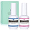 TOMICCA Nail Dehydrator and Primer, Professional Acid Free Natural Nail Prep Dehydrator, Fast Air Dry Superior Bonding Primer Set for Acrylic Powder and Gel Nail Polish 15Ml/0.52 oz