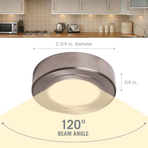 Armacost Lighting 213412 LED Puck Light, Soft White