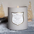Manly Indulgence Winter's Edge Scented Jar Candle, Medium, Grey