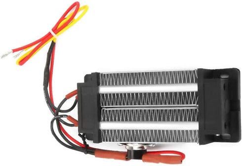 PTC Air Heater PTC Ceramic Air Heater 110V 200W/300W Insulated PTC Heater Ceramic Aluminum Tube Air Heater Heating Element (110V300W)