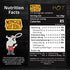 Mingua Hot Beef Jerky with Red Peppers - Nitrite-Free Spicy Beef Jerky - 100% US Beef (7 Ounces)