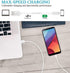 Micro USB Cable,15Ft Extra Long PS4 Charger Cable,Durable USB 2.0 Android Fast Charging Cord Data Sync Cable for Samsung Galaxy S7 S6 Edge,Note 5,Note 4,LG G4,Moto G5,Nokia,HTC,Camera,White