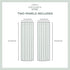 Exclusive Home Curtains EH8428-02 2-84H Velvet Hidden Tab Top Curtain Panel, 52x84, Navy, 2 Panels