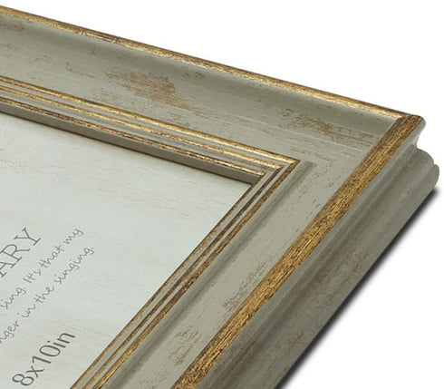 Afuly 5x7 Vintage Picture Frame Antique Photo Frames Retro Green and Gold Singleton Glass Tabletop Display Wall Mount Wedding Gifts Unique Gifts for Grandma