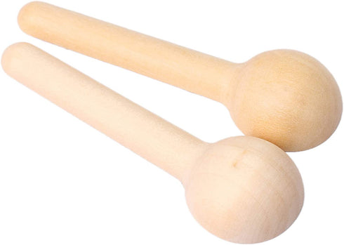 Mxfans 50x Kitchen Wooden Small Mini Spoons for Salt Condiment Coffee Honey