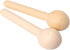 Mxfans 50x Kitchen Wooden Small Mini Spoons for Salt Condiment Coffee Honey
