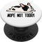 Funny French Bulldog Nope Not Today PopSockets PopGrip: Swappable Grip for Phones & Tablets