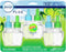 Febreze Plug in Air Fresheners, Gain Original Scent, Odor Eliminator for Strong Odors, Scented Oil Refill (3 Count)