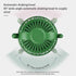 Personal Fan Small Desktop USB Desk Fan, Cactus Mini Handheld Table Rechargeable 80 Degree Auto Rotation Portable Fans, 3 Speeds Strong Wind, Quiet Operation Fan for Room Home Office Outdoor Travel