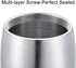 abooxiu 3 Inches Small Keepsake Urn for Human Ashes Aluminum Mini Cremation Urns Memorial Ashes Urn Miniature Burial Funeral Urns for Sharing Ashes Mini Keepsake Urn