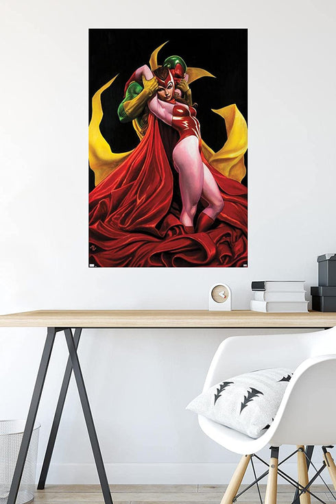 Trends International Marvel Comics - Scarlet Witch and Vision - Deadpool #13 Wall Poster, 22.375" x 34", Premium Unframed Version