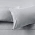 HOMEIDEAS King Size Bed Sheets - 6 Piece Set (Light Grey) - Extra Soft Brushed Microfiber 1800 Bedding Sheets, Deep Pocket, Wrinkle & Fade Free