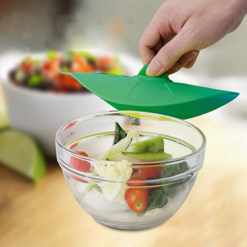 Microwave Covers, Silicone Food Lids sets, 5 Colorful Combo for Bowl Cup Pot Skillet Airtight Seal Super Suction Lid