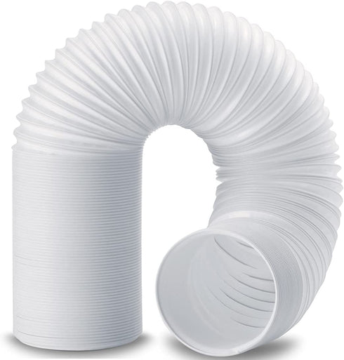 Zomia Portable Air Conditioner Hose 5.9 Inch Diameter 80" Length, AC Exhaust Hose Anti-Clockwise Thread Air Conditioner Parts Compatible with Haier, LG, Delonghi and More