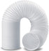 Zomia Portable Air Conditioner Hose 5.9 Inch Diameter 80" Length, AC Exhaust Hose Anti-Clockwise Thread Air Conditioner Parts Compatible with Haier, LG, Delonghi and More