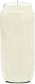 Hyoola 7 Day White Prayer Candles, 3 Pack - 6" Tall Pillar Candles for Religious, Memorial, Party Decor, Vigil and Emergency Use - Vegetable Oil Wax in Plastic Jar Container