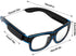 YouRfocus Wireless Led Light up Glasses Glow in The Dark for Rave Party, EDM (Green)