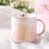 Boss Lady Pink Marble Ceramic Coffee Mug 11.5 Oz with Coasters Boss Lady Mug Birthday Gifts for Women Mom and Girl Female Entrepreneur Business Owner Coffee Mug for Women