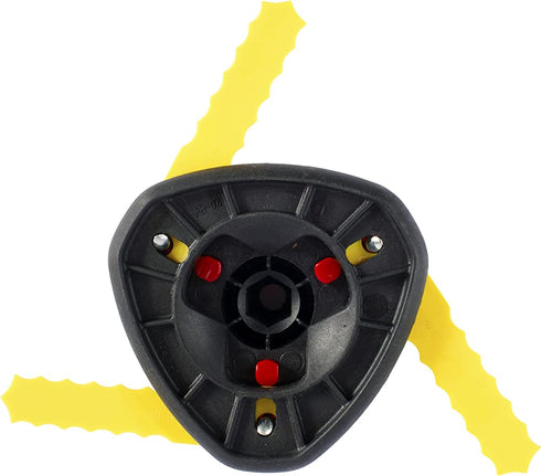 Weed Warrior Push-N-Load 3-Blade Trimmer Head Accessory, Universal Fit
