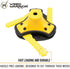 Weed Warrior Push-N-Load 3-Blade Trimmer Head Accessory, Universal Fit